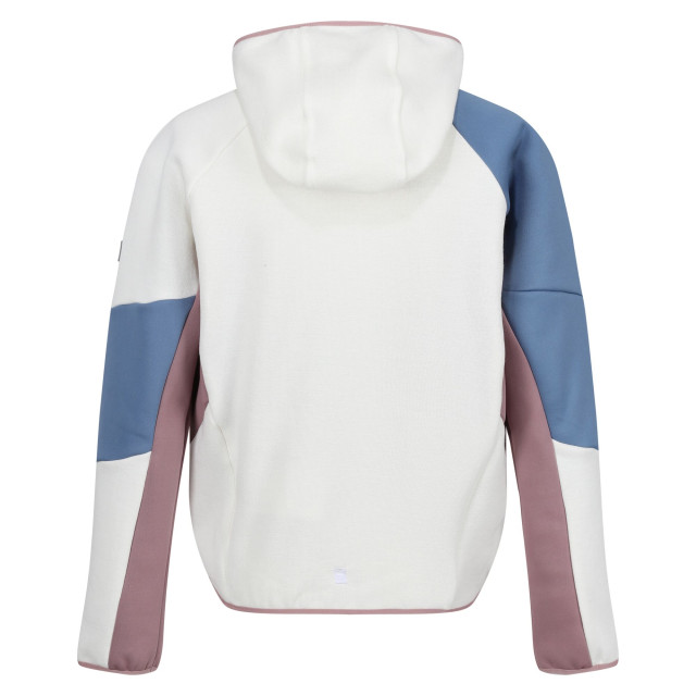 Regatta Kinder/kinder dissolver viii full zip fleecejack UTRG10505_whiteheather large