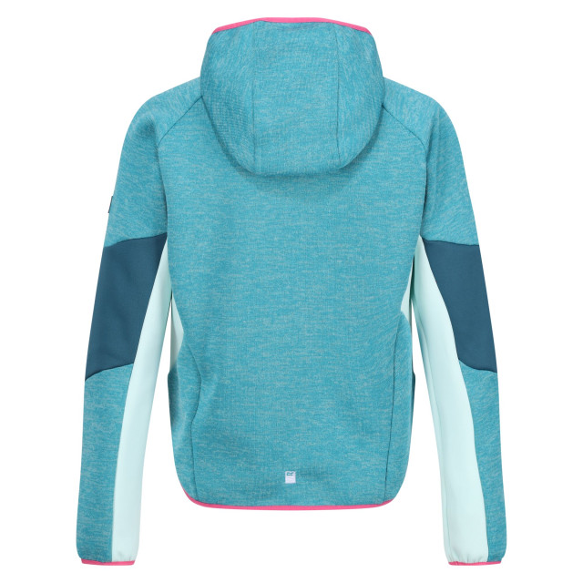 Regatta Kinder/kinder dissolver viii full zip fleecejack UTRG10505_tahoebluemoroccanbluebleachedaqua large