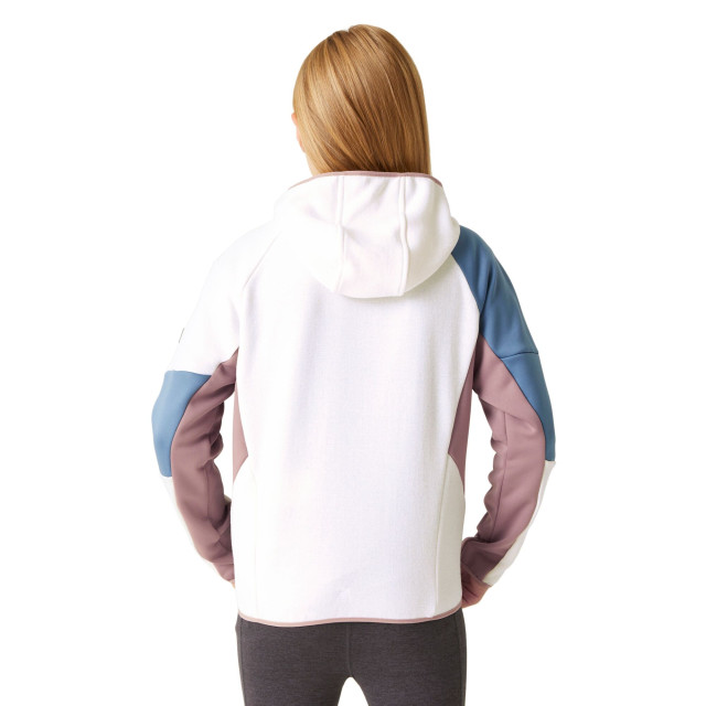 Regatta Kinder/kinder dissolver viii full zip fleecejack UTRG10505_whiteheather large