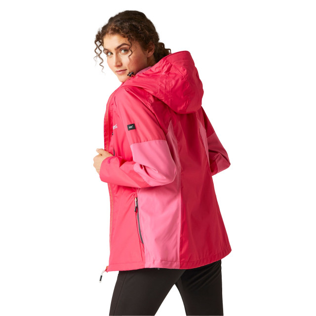 Regatta Dames highton v stretch waterdichte jas UTRG10606_pinkpotionflamingopink large