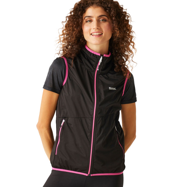 Regatta Dames bodywarmer UTRG10366_blackflamingopink large