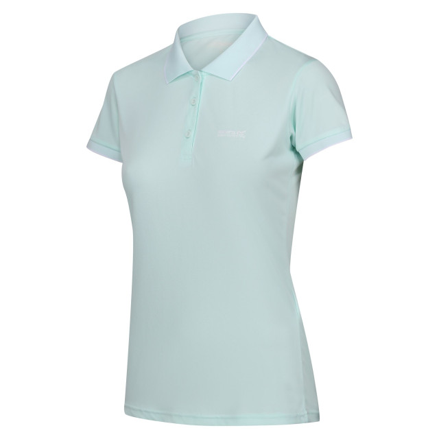 Regatta Dames remex ii marl active poloshirt UTRG10216_bleachedaqua large