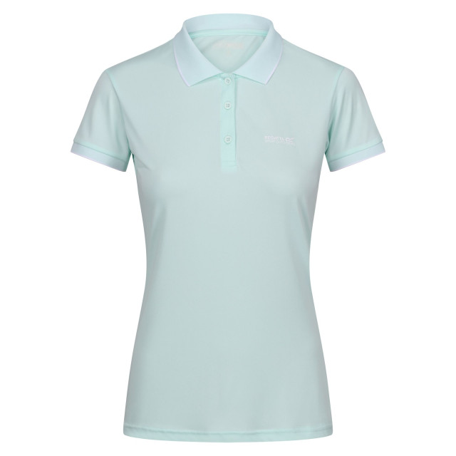 Regatta Dames remex ii marl active poloshirt UTRG10216_bleachedaqua large
