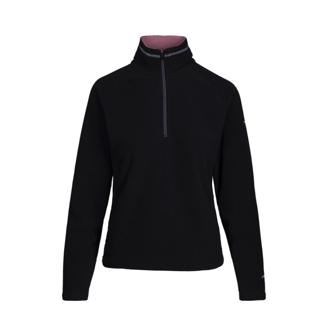 Trespass Dames skylar fleece top UTTP3975_blacklightmulberry large