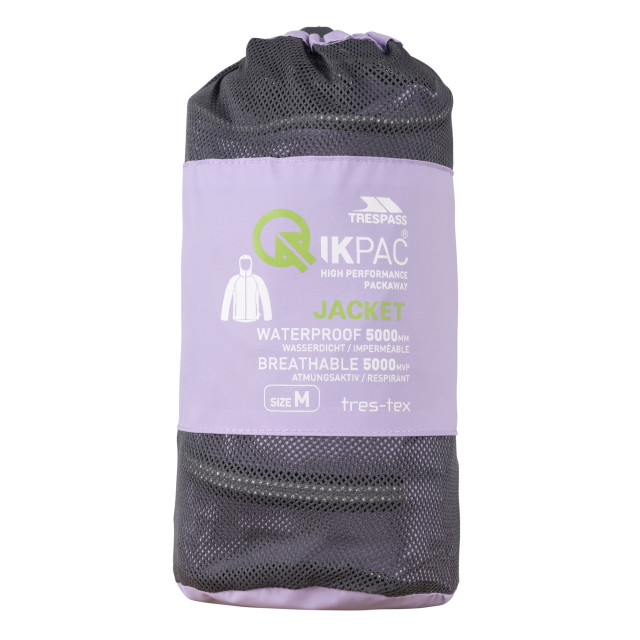 Trespass Unisex qikpac x opbergbare jas UTTP4773_gelsomino large