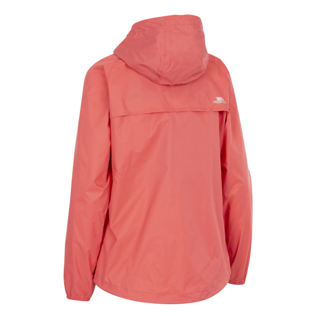 Trespass Dames qikpac waterdichte en opbergbare shell jas UTTP3379_peachblush large