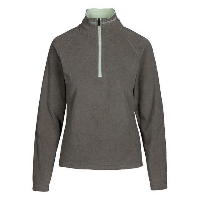 Trespass Dames skylar fleece top UTTP3975_herb large