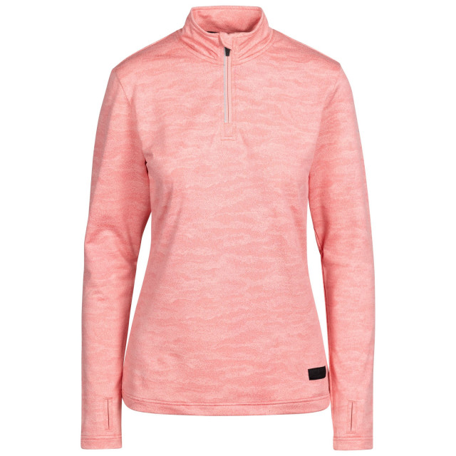 Trespass Dames livia tp75 active top met lange mouwen UTTP6374_pinkshell large