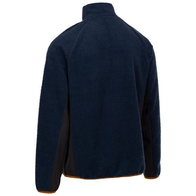Trespass Heren cranwell fleece jas UTTP6652_bluesmoke large Trespass Heren cranwell fleece jas UTTP6652_bluesmoke large