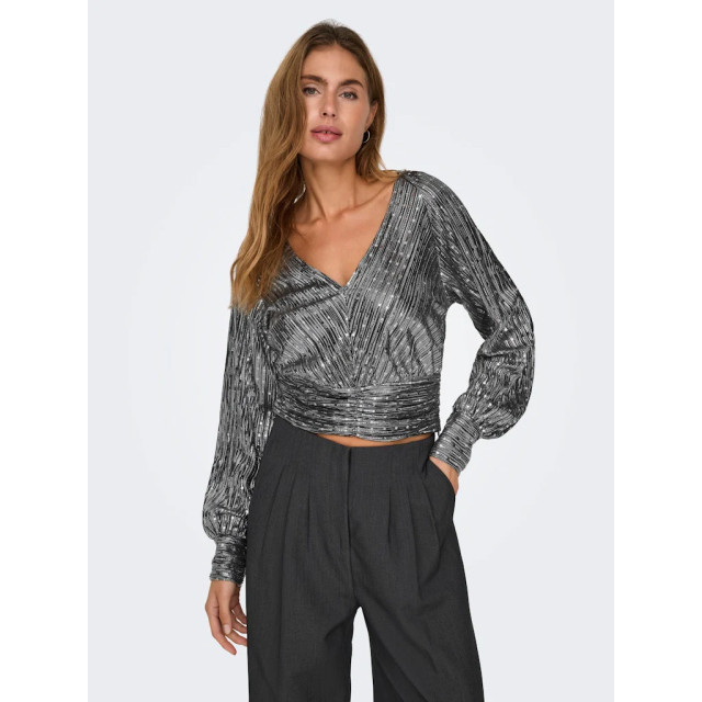 Jacqueline de Yong Didi l/s glitter top 15333734 large