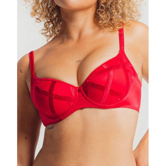 Louisa Bracq Serie voorgevormde beugel bh 47108 471 rouge a levre 8765552787797 large