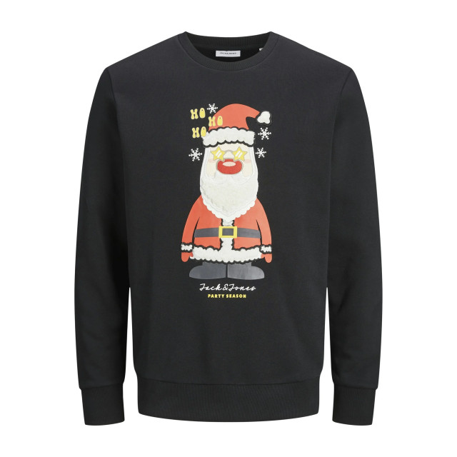Jack & Jones Heren kersttrui jjxmas jolly 12265380-Zwart large
