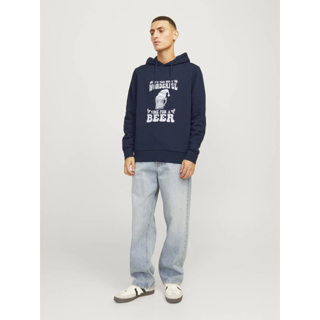 Jack & Jones Heren kersttrui jjxmas 12266115-Blauw large