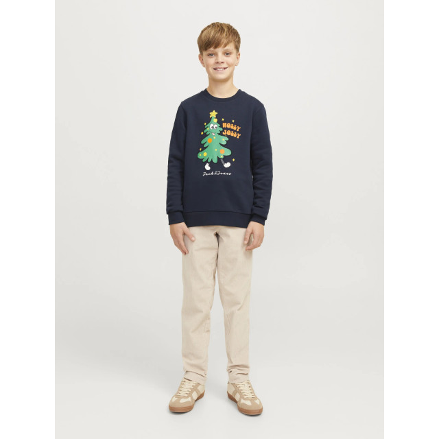 Jack & Jones Kersttrui jjxmas jolly 12266208-Blauw large