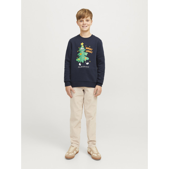 Jack & Jones Kersttrui jjxmas jolly 12266208-Blauw large