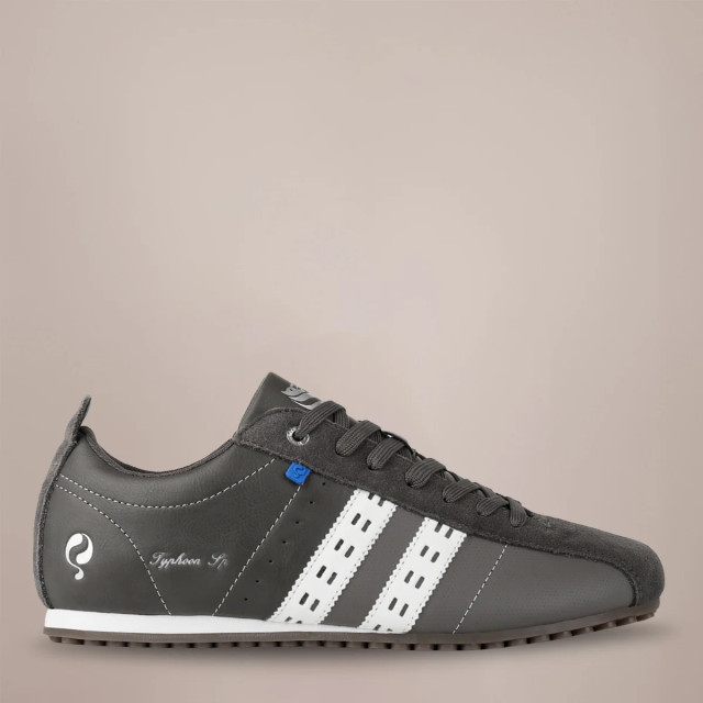 Q1905 Sneaker typhoon sp middengrijs/koningsblauw/wit QM1244809-117-2 large