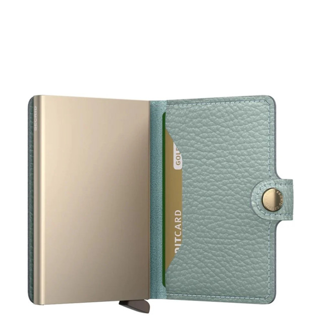 Secrid Mpe miniwallet pebble sea green MPe-Sea green large