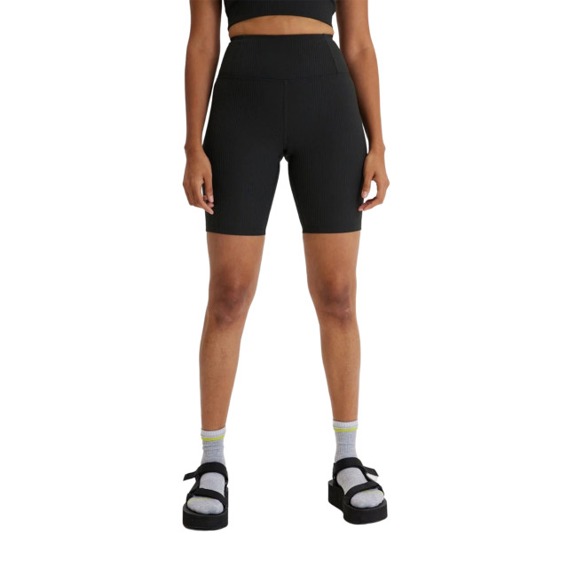 Girlfriend Collective Dames ribboord fietsshort UTGC106_black large