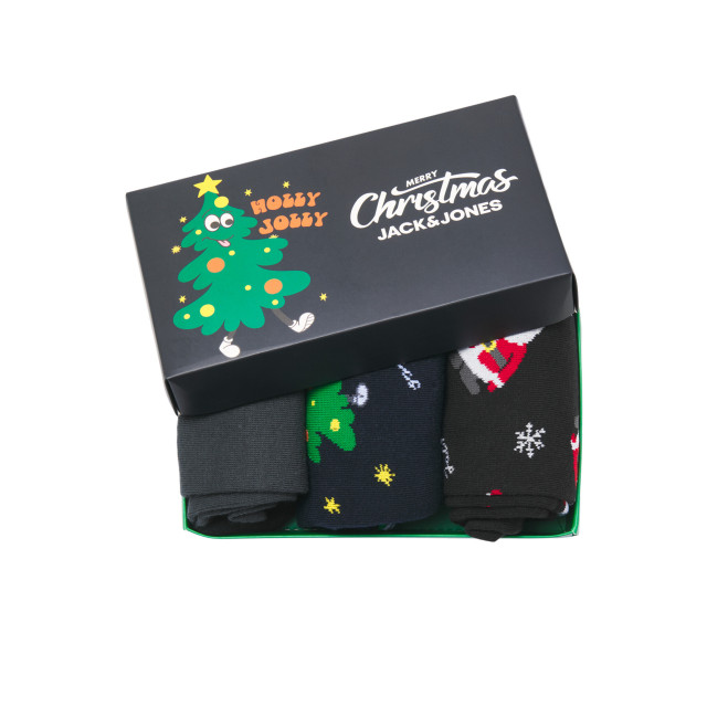 Jack & Jones Kerst sokken jacholly jolly 3-pack 12267021 large