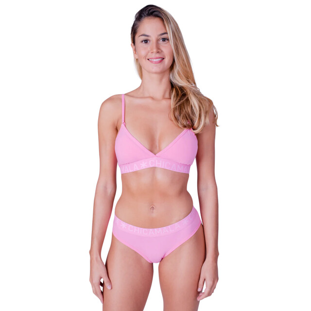 Muchachomalo Dames 2-pack hipster effen SOLID1252-50 large