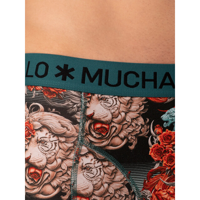 Muchachomalo Heren 10-pack boxershorts print/effen U-REMIX1010-10 large