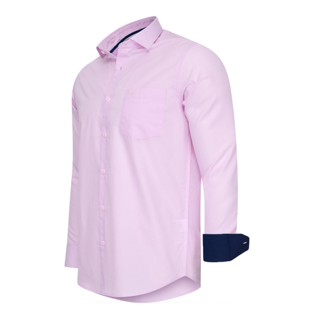 Cappuccino Italia Stretch overhemd milano milano-pnk-L large