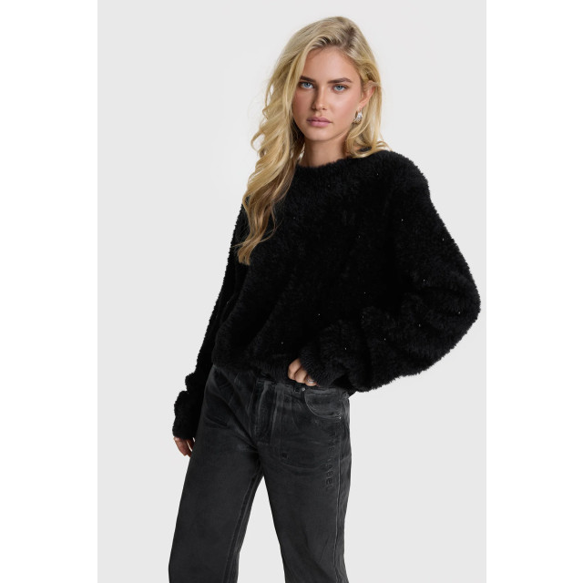 Alix The Label 2411861024 ladies knitted pullover with studs 2411861024 pullover with studs large