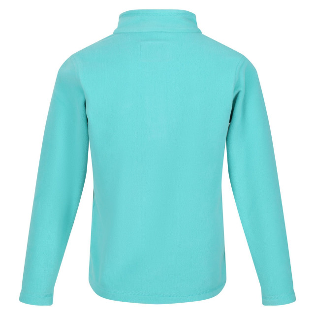 Regatta Geweldige outdoors kinder hot shot ii half zip fleece hoodie UTRG1422_turquoise large