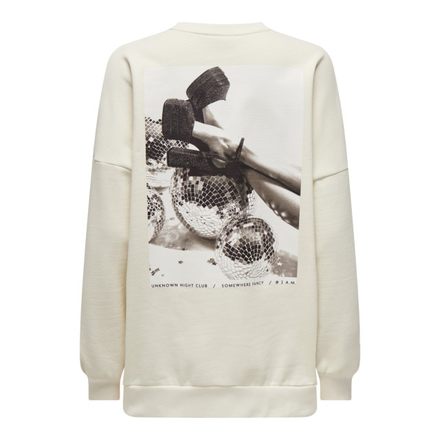 Only Onldaze ls party o-neck swt off-white 4209.02.0044 large Only Onldaze ls party o-neck swt off-white 4209.02.0044 large