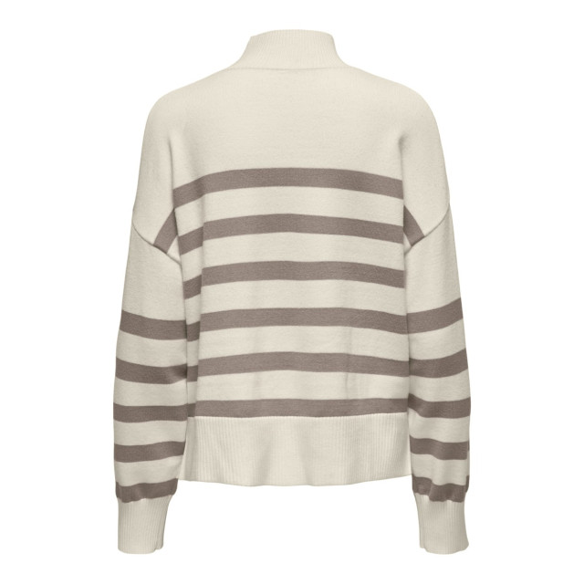 Only Onlbari ls highneck knt noos ecru dessin 4219.08.0146 large