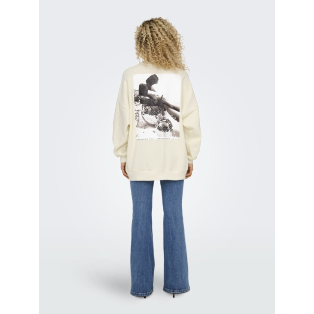 Only Onldaze ls party o-neck swt off-white 4209.02.0044 large Only Onldaze ls party o-neck swt off-white 4209.02.0044 large