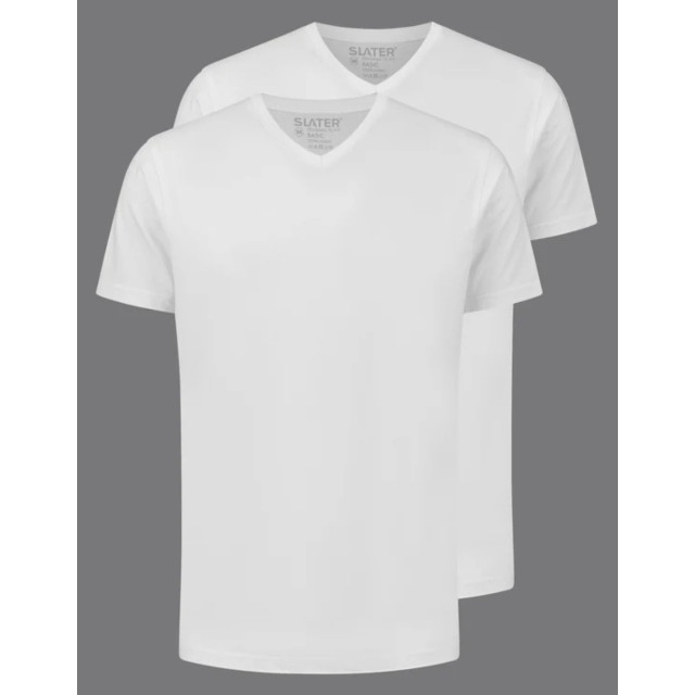 Slater Basic 2-pack t-shirt v-neck t-shirts 3500 3500 large