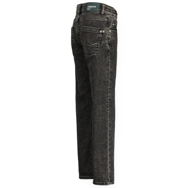 Vingino Jongens jeans baggio regular fit washed black 154612902 large