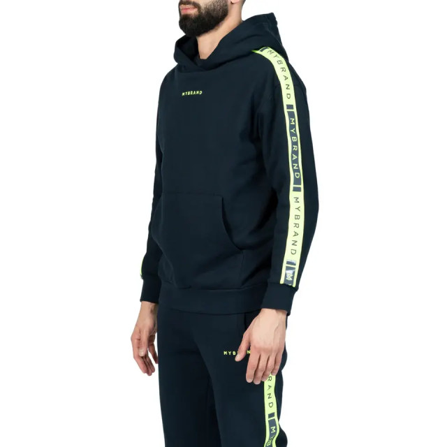 My Brand Contrast taping hoodie 158360626 large