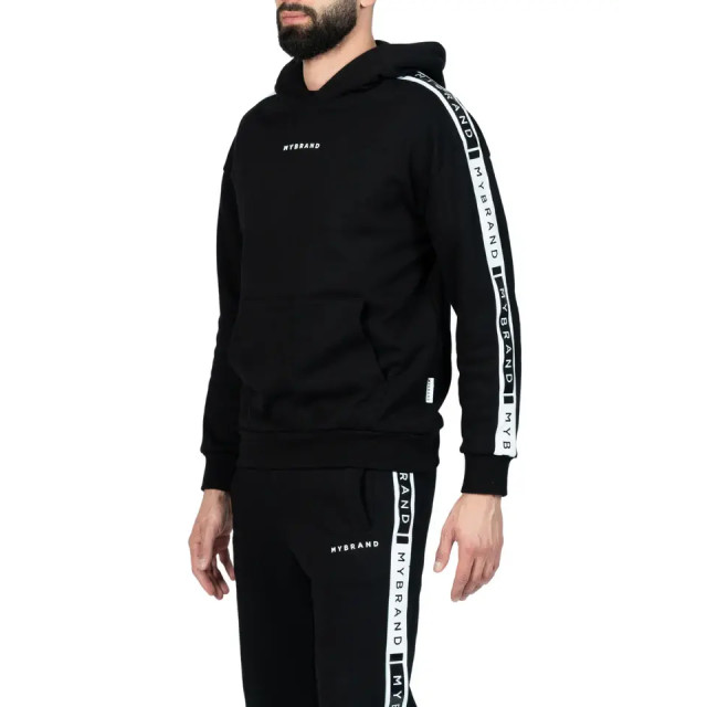 My Brand Contrast taping hoodie 158360562 large