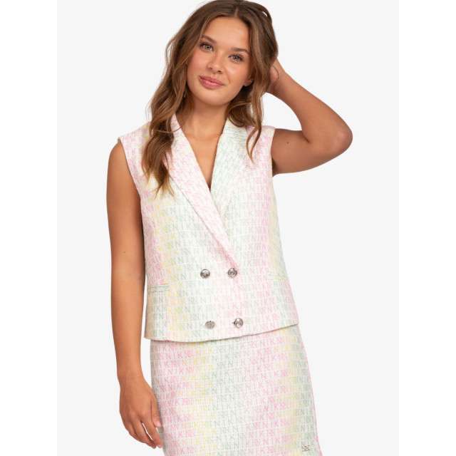 Nik & Nik Meisjes gilet rainbow G-4-799-2403-2555 large