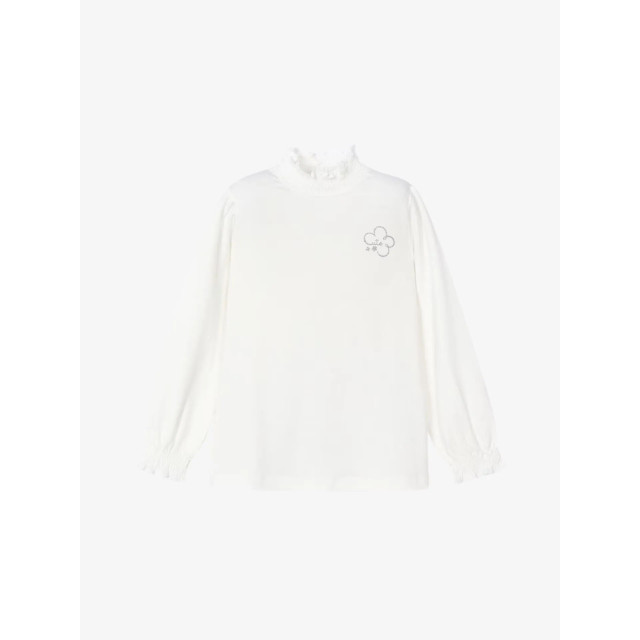 Mayoral Meisjes shirt longsleeve natural 145-41-NATURAL large