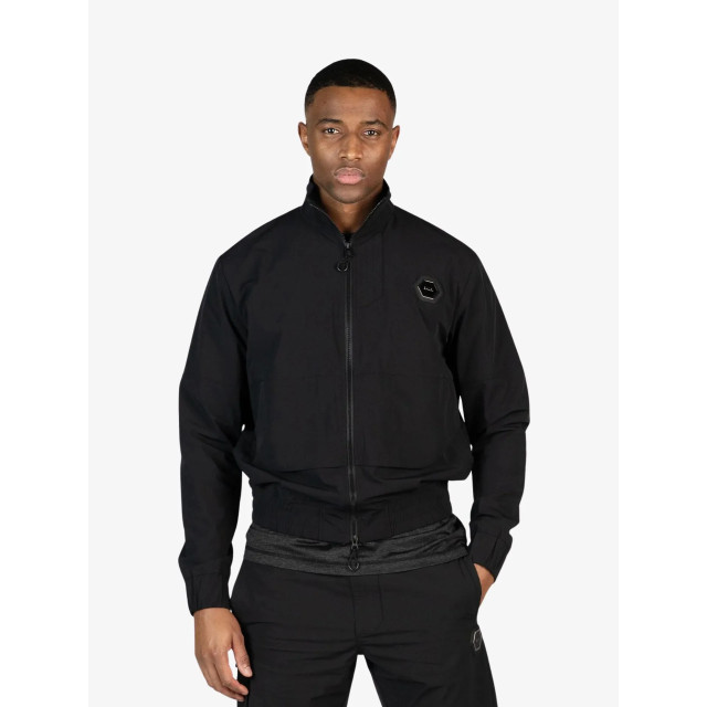 BALR. Heren jas hexline regular fit soft shell B1388-1011-JET-BLACK large