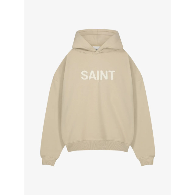 Saint Blanc Heren hoodie cut taupe CUT-HOODIE-TAUPE large