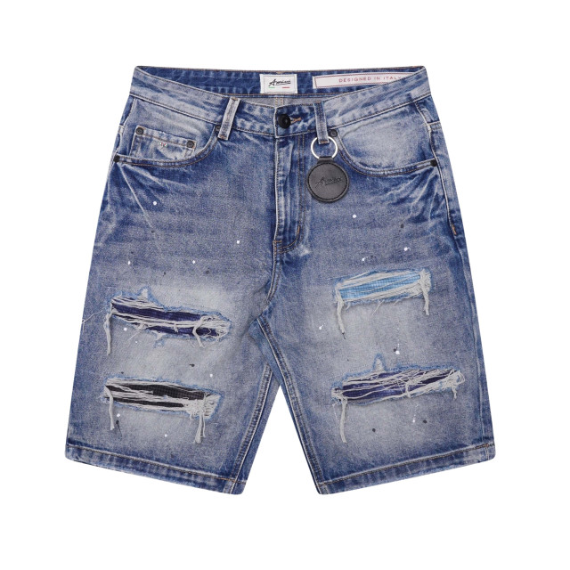 Amicci Sanko mid shorts sanko-mid-blue-shorts-00057710-blue large