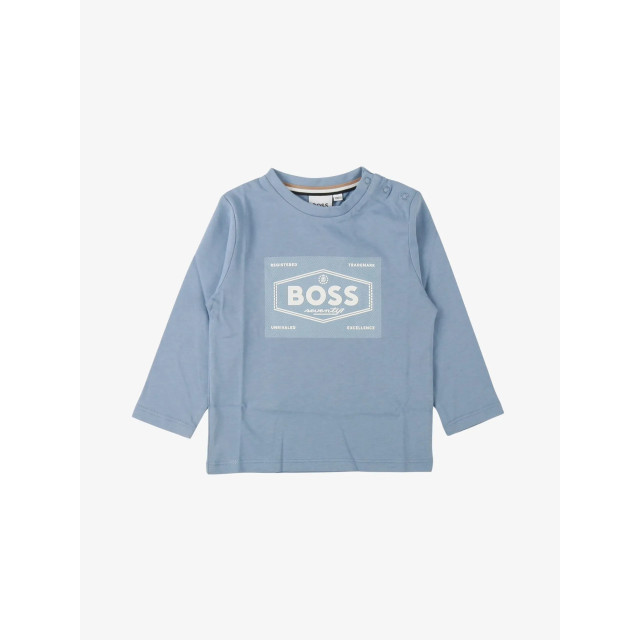 Hugo Boss Jongens shirt longsleeve J51290-49 large