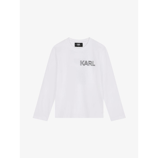 Karl Lagerfeld Jongens shirt longsleeve Z30243-10P large