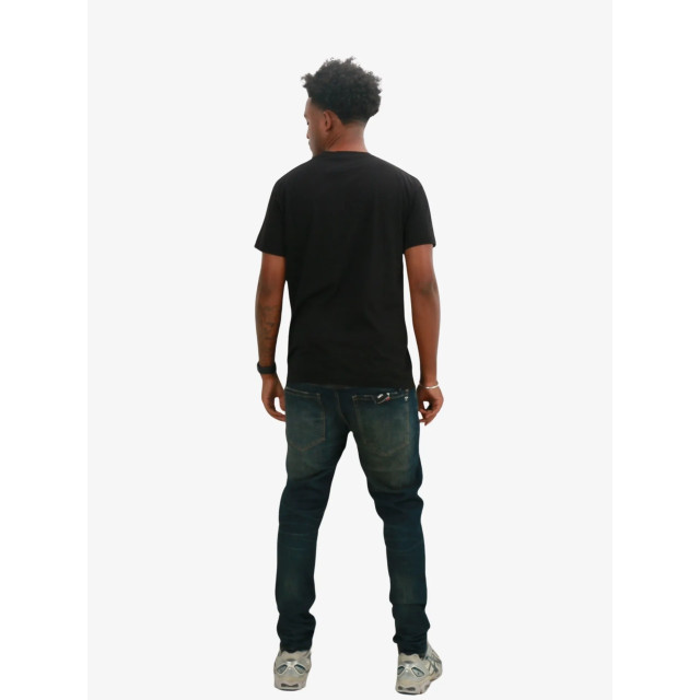 Versace Jeans Heren shirt zwart goud 77GAHC00CJ01CG89-G89 large