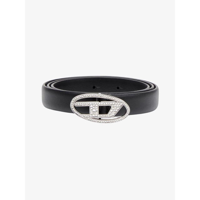 Diesel Dames riem oval d logo b-1dr strass 20 zwart X09972-P6364-T8013 large