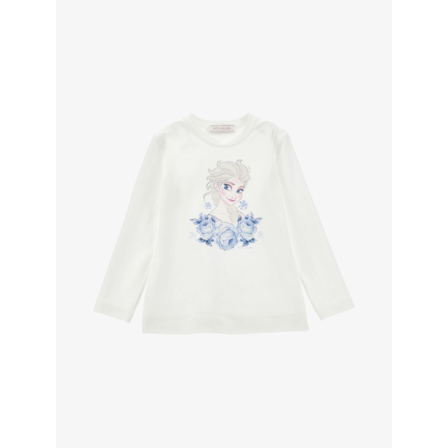 Monnalisa Meisjes shirt longsleeve elsa frozen 19D620-4000-0001 large Monnalisa Meisjes shirt longsleeve elsa frozen 19D620-4000-0001 large