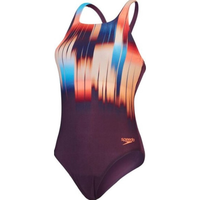 Speedo Eco+ dig print medalist pur/ora 003055-17544 SPEEDO eco+ dig print medalist pur/ora 003055-17544 large