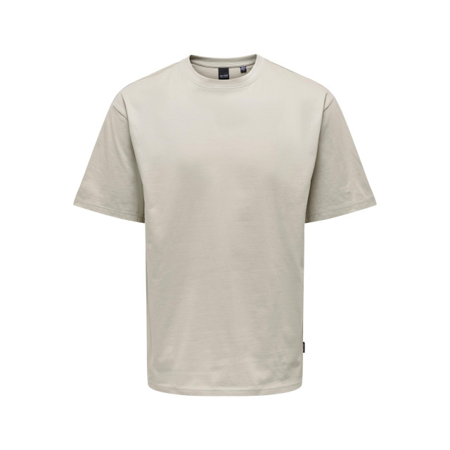 Only & Sons onsfred rlx ss tee noos 22022532 silver lining 05011.915.0015 large