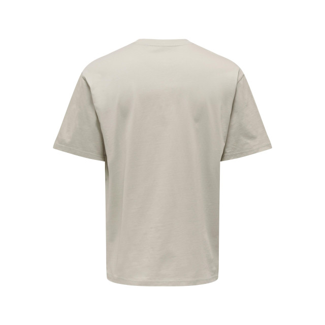 Only & Sons onsfred rlx ss tee noos 22022532 silver lining 05011.915.0015 large