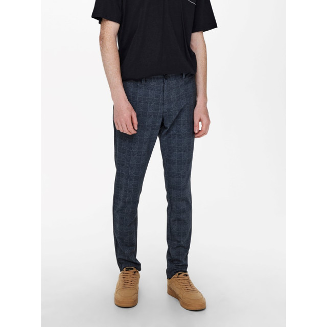 Only & Sons onsmark check pants hy gw 9887 22019887 dress s 05519.211.0001 large
