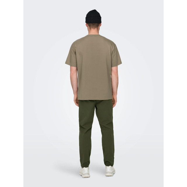 Only & Sons onsfred life rlx ss tee noos 22022532 desert 05011.834.0010 large